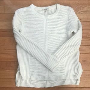 Madewell White Sweater - XS